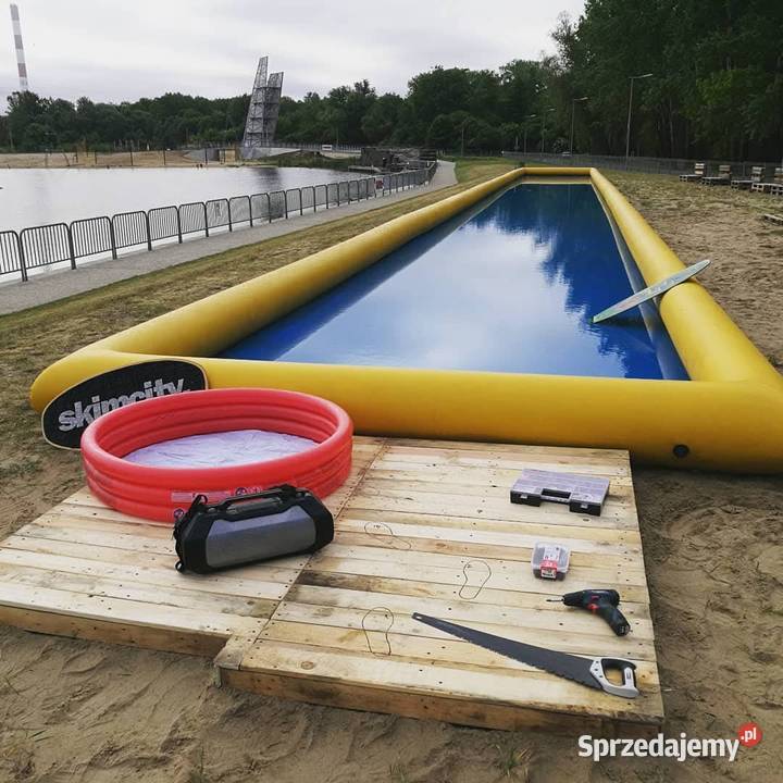 Mobilny tor skimboard do skimboardingu ślizgania Warszawa