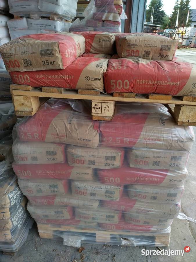 cement portlandzki workowany II 425 R 500 Oleśnica