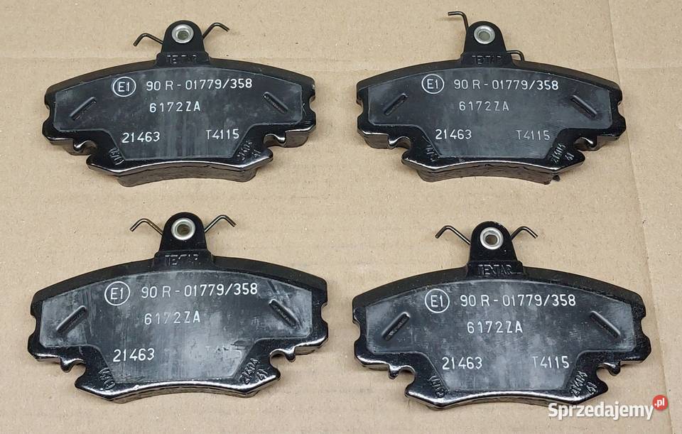 KLOCKI PRZÓD PEUGEOT 106 205 309 RENAULT R5 9 11 Mielęcin