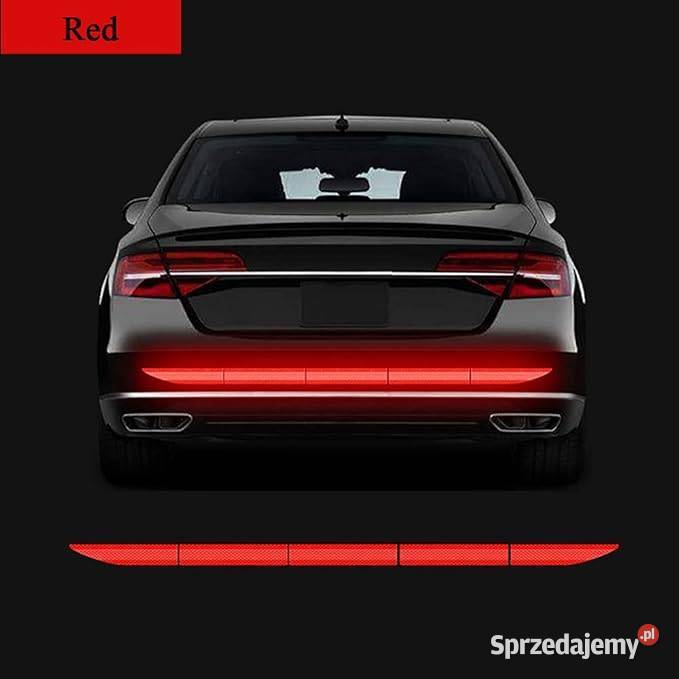 Wodoodporna odblaskowa naklejka na tył pojazdu mazowieckie Płock sprzedam