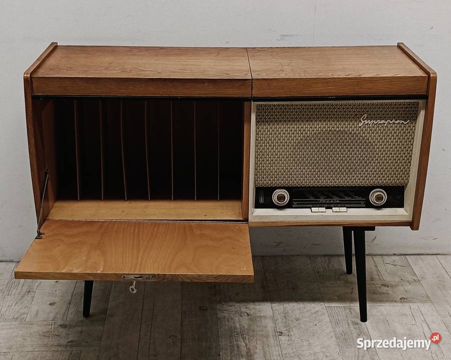 75 szafka gramofon radio radiola lata 60te Radomsko sprzedam