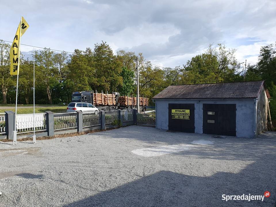 Warsztat samochodowy Magazyn wynajmę DK91 kujawsko-pomorskie Lubień Kujawski