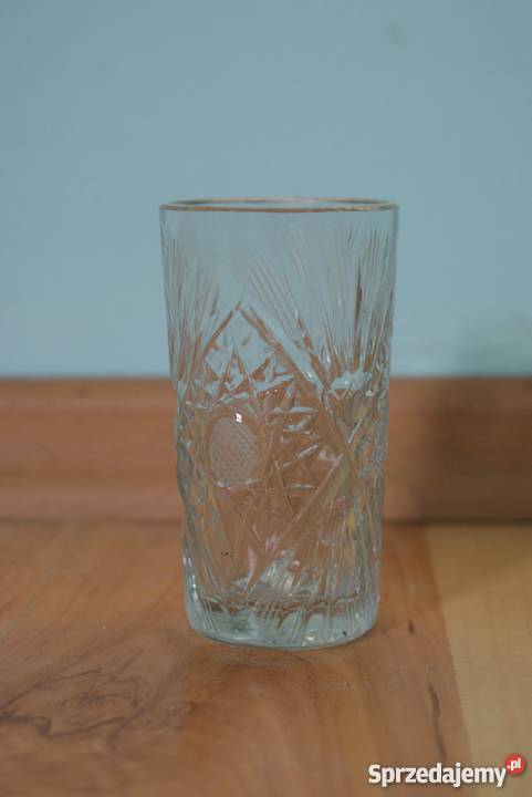 Stare zabytkowe kryształy ZESTAW Lubań