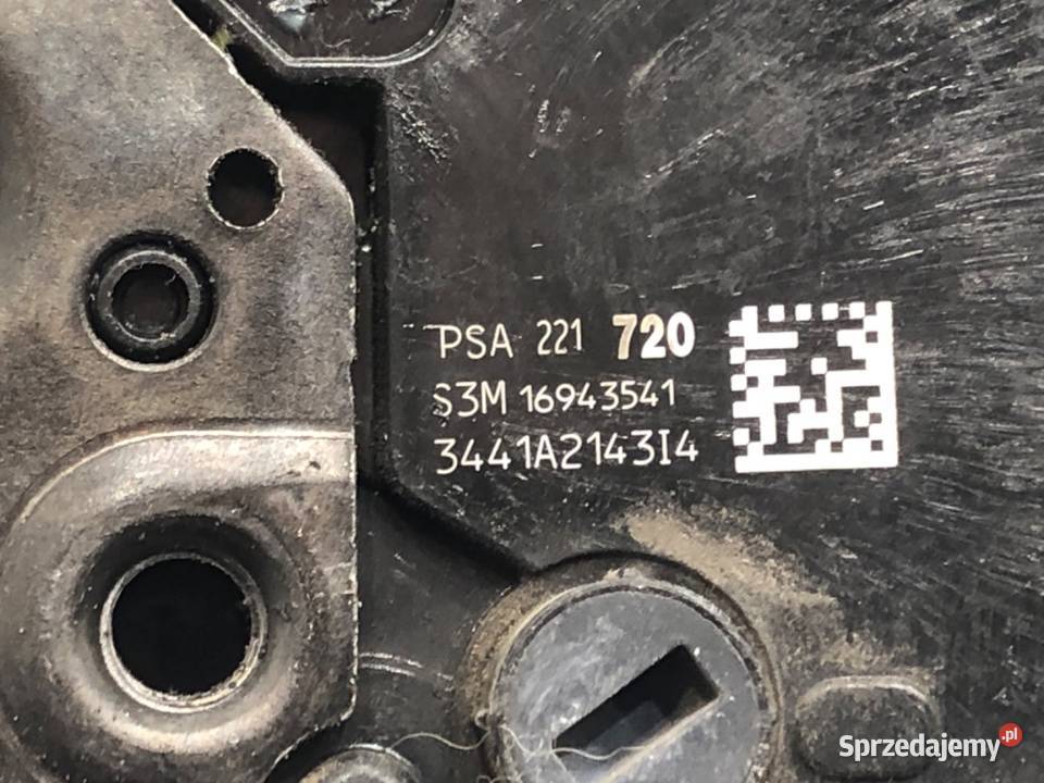 ZAMEK DRZWI PRAWY TYŁ CITROEN BERLINGO III sprzedam