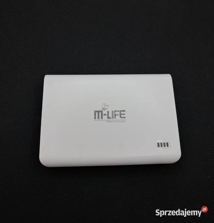 Powerbank M-Life 10 000 mAh Biały