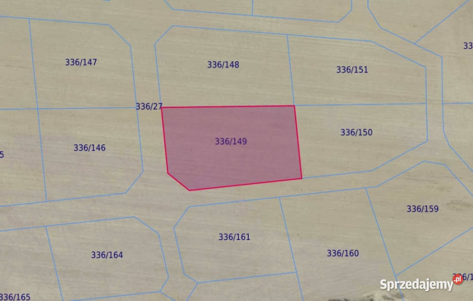 Działka 336149 w miejscowości Grabowno Wielkie
