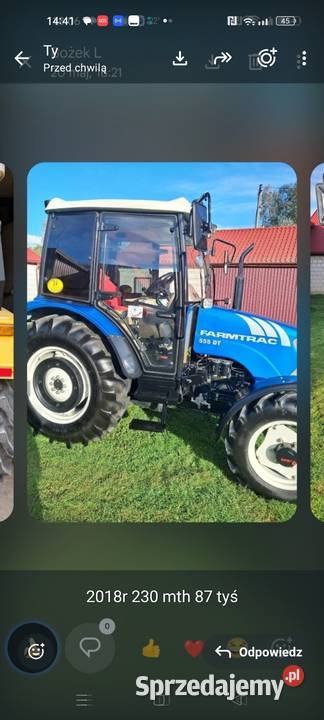Sprzedam Farmtrac Escort 230 mth Farmtrac