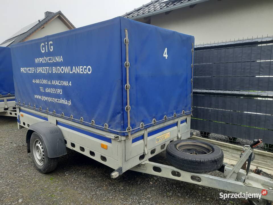 Przyczepa Wiola wzmocniona DMC 700 Opole