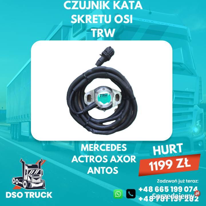 A0075427618001 100 HURT Czujnik OSI SKRETU TRW ciężarowe Zawichost