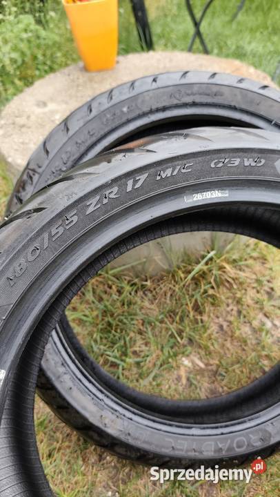 Komplet opon z Triumph Speed Triple 1050 Motocyklowe Burzyn