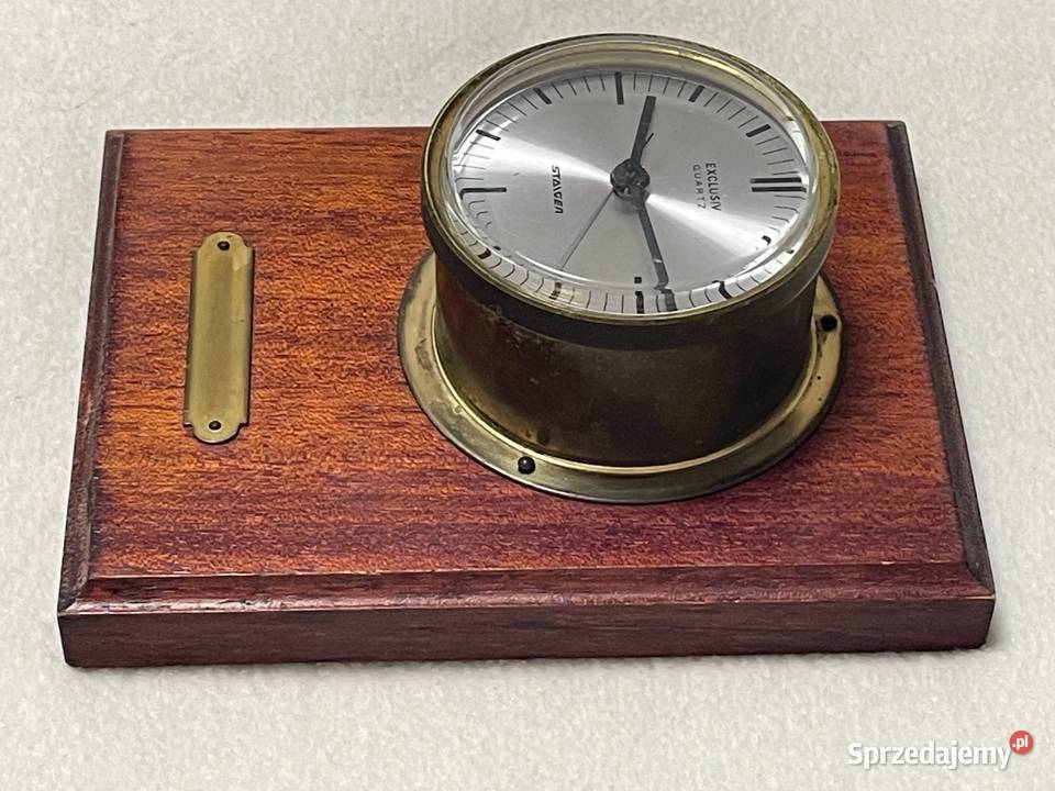 Stary zegar Staiger Quartz Exclusive West Kołobrzeg