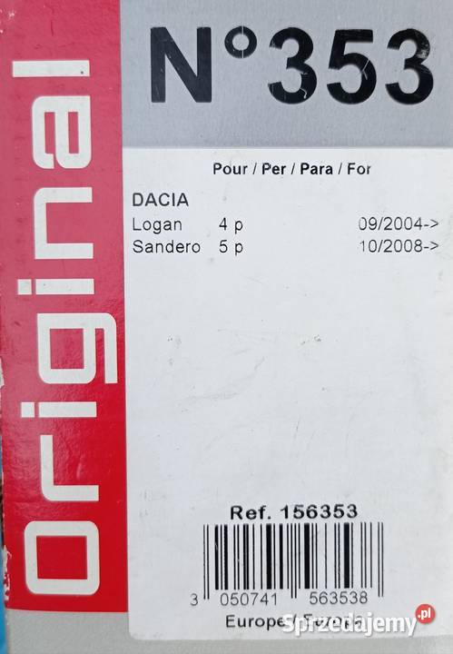 BAGAŻNIK BELKI DACHOWE do DACIA loganSandero śląskie Piekary Śląskie