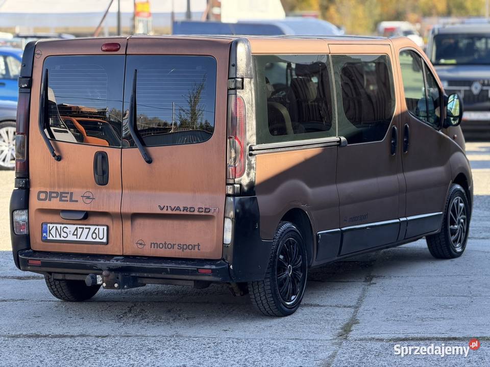 Opel Vivaro long nawiewy na tył ESP Nowy Sącz