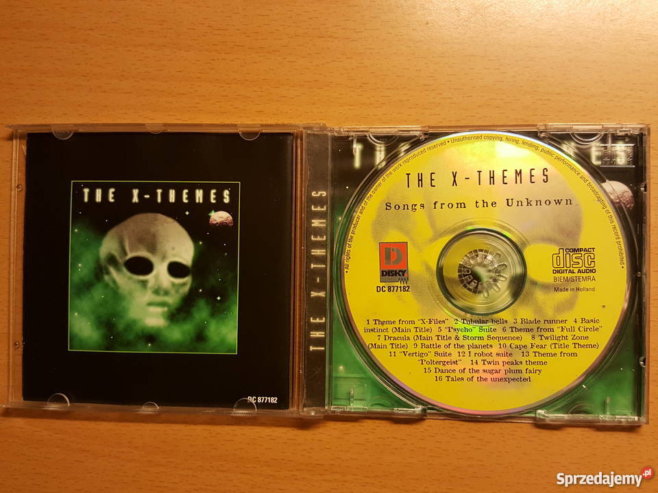 PŁYTA CD The Xthemes Songs grom the Unknown Złotniki sprzedam