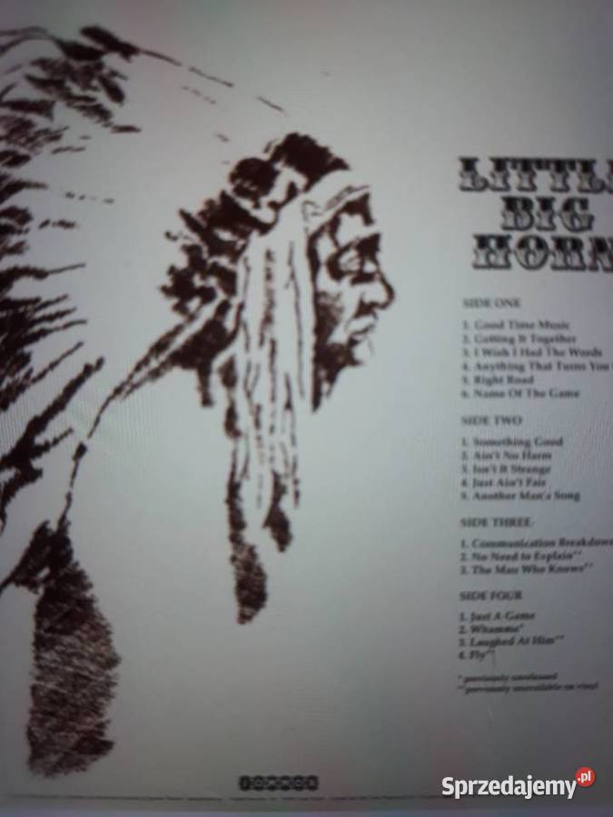Archiwum prog rocka BIG HORN Little Big Horn rock Płyty i kasety