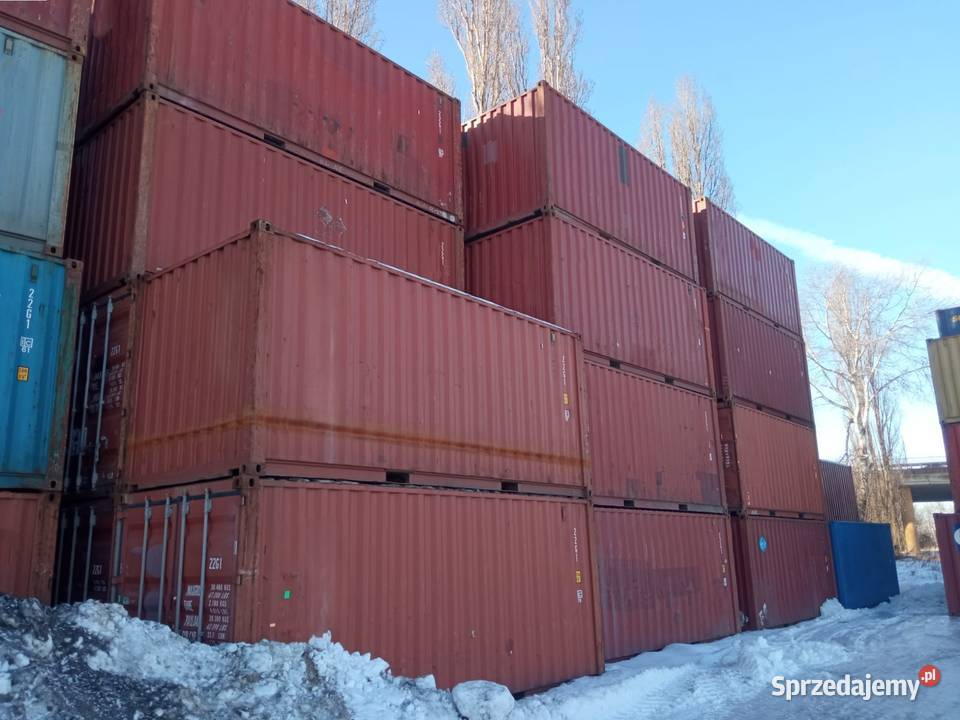 SPRZEDAM Kontener morski 20DV CW OKAZJA Gdańsk