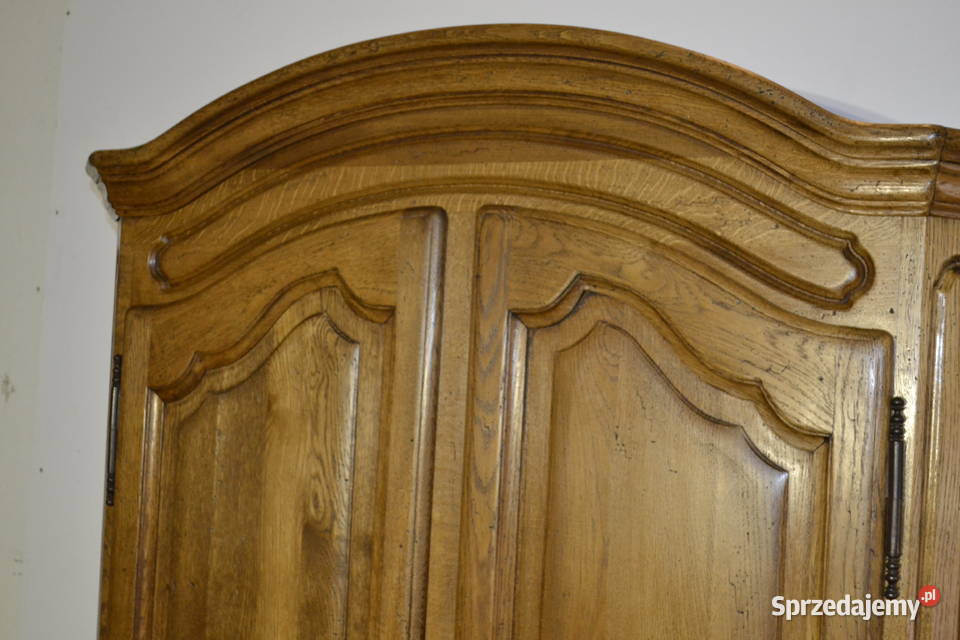 szafa stylowa lity dąb płytka