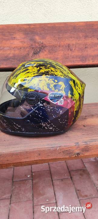 Sprzedam dwa kaski BMX cross quad Kaski