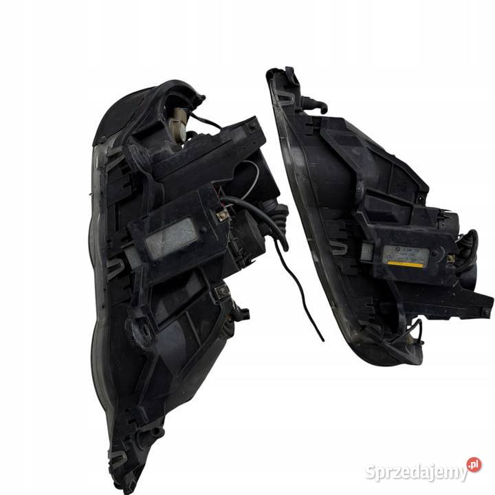 Lampy przednie reflektory xenon komplet lewy wielkopolskie Barłogi