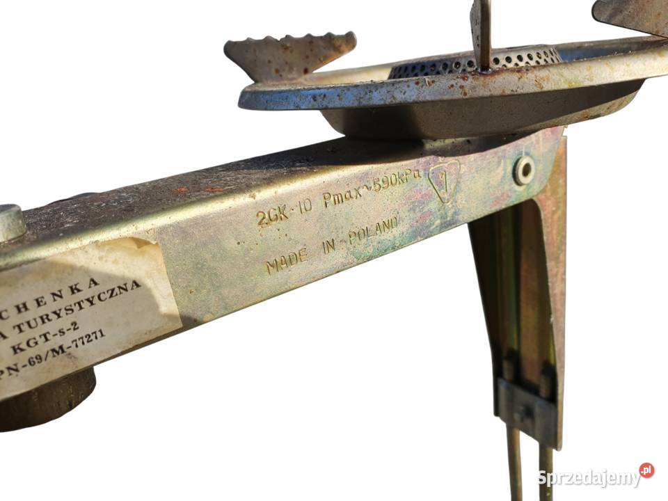 Stara kuchenka turystyczna dwupalnikowa KGTS2