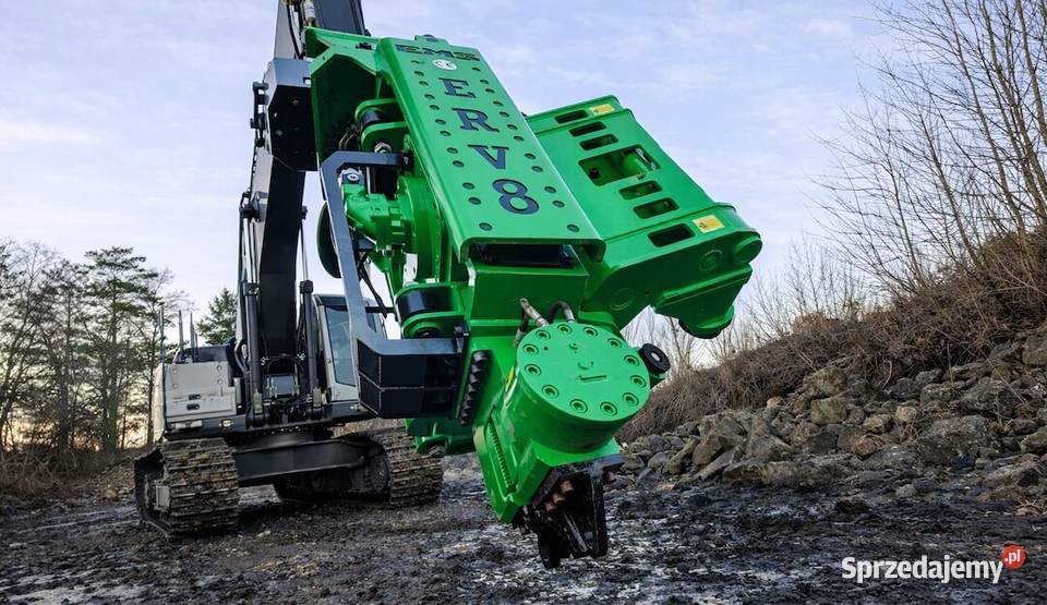 Wibromłot do koparki 1520 ton wbijanie larsenów Rok produkcji 2026 Koszalin