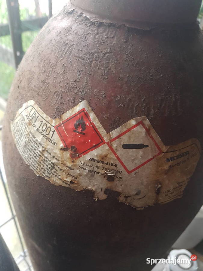 Butla acetylen 40 lit wielkopolskie