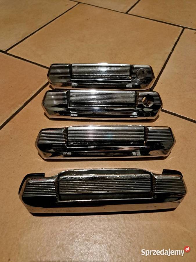 Fiat 125p klamki zewnętrznekasetony komplet wielkopolskie Leszno
