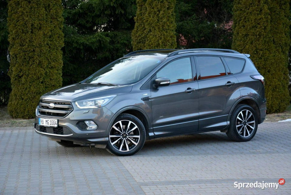 Ford Kuga STLine Panorama Skóry 4X4 Radar Acc nawigacja mazowieckie Ostrów Mazowiecka