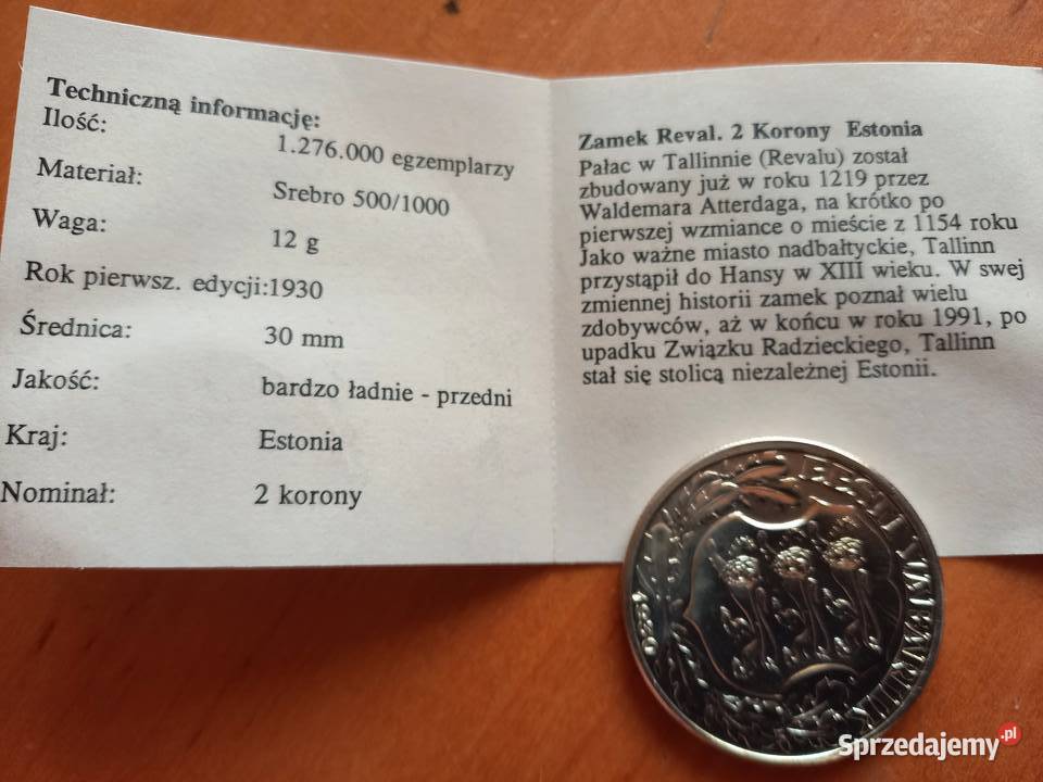 Najpiękniejsze srebrne monety świata Kraków