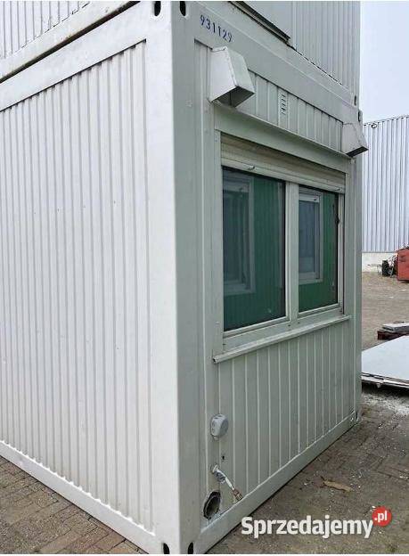 Kontener socjalny 25 m x 6m prysznice umywalki Iłów