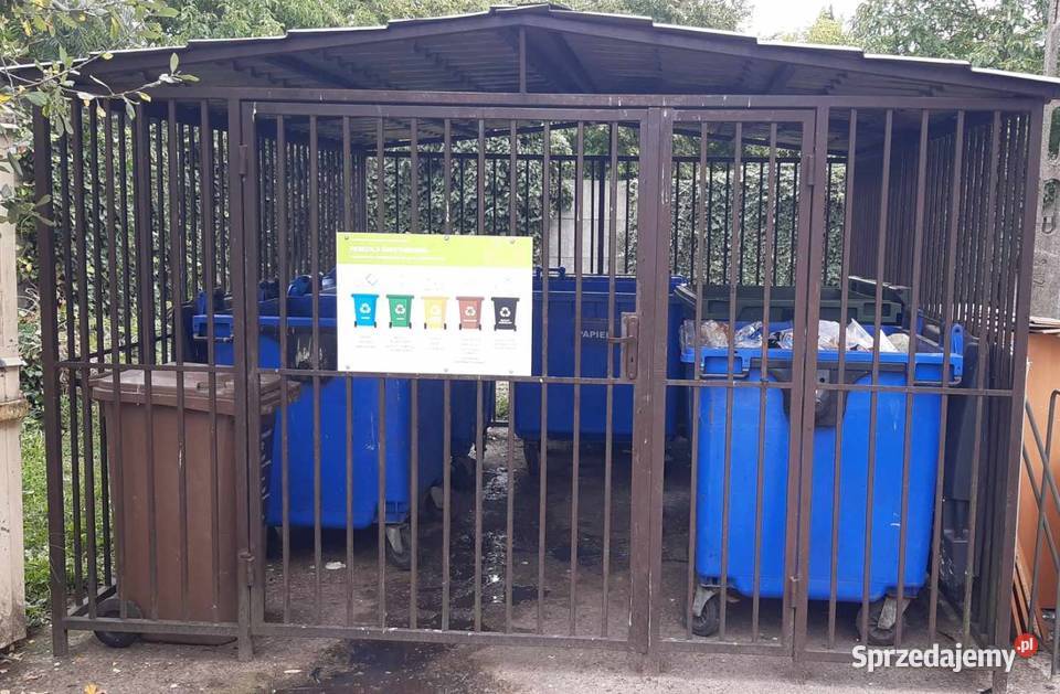 Wiata altana pergola stalowa śmietnik składzik mazowieckie Żyrardów