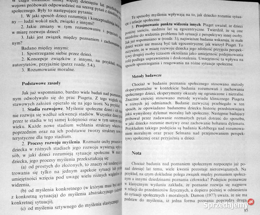 Psychologia rozwojowa w zarysie Ann Birch Tony Chełm