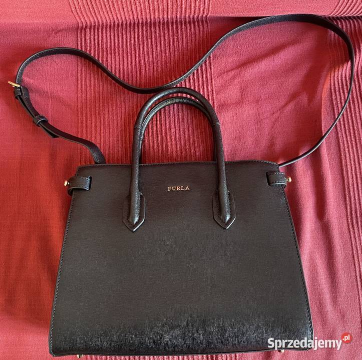 FURLA damska torebka ze skóry naturalnej Torby i torebki Warszawa