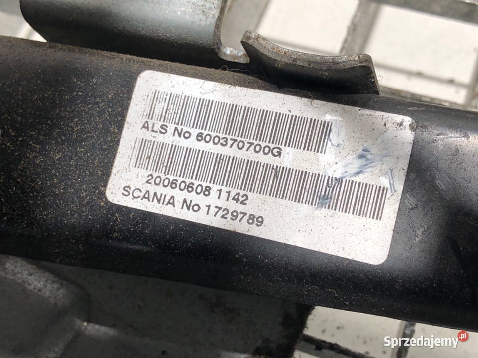 PEDAŁY SCANIA 4 series 9508 1729789 117 420 ciężarowe