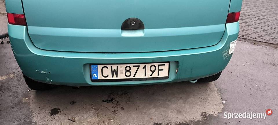 ZDERZAK TYŁ OPEL MERIVA A kujawsko-pomorskie Lipno