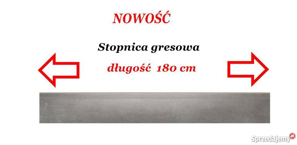 Gres płytka schody stopnica 30x180 Nowość Zakopane