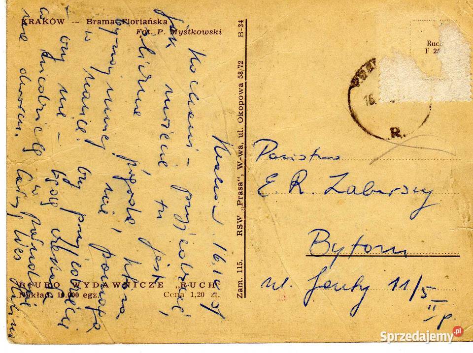 KRAKÓW BRAMA FLORIAŃSKA 4 Krynki