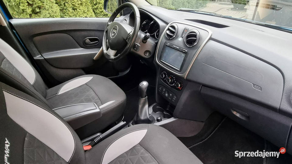 Dacia Sandero Stepway Navi Super Stan Alu ASR (kontrola trakcji) Płońsk sprzedam
