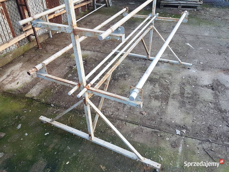 Stojak Regał Na Folie Tkaniny Papier Wąchock