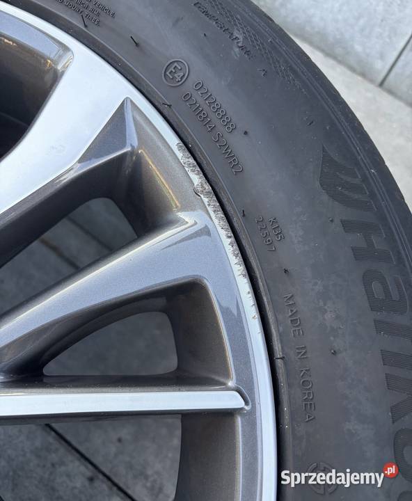 Komplet Kół Felg aluminiowych Toyota OE 70 x 17 Samochodowe Drezdenko