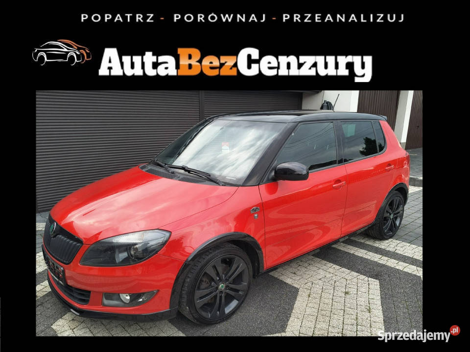 koda Fabia 12Tsi 101 Monte Carlo Full Serwis ASO immobilizer Mysłowice