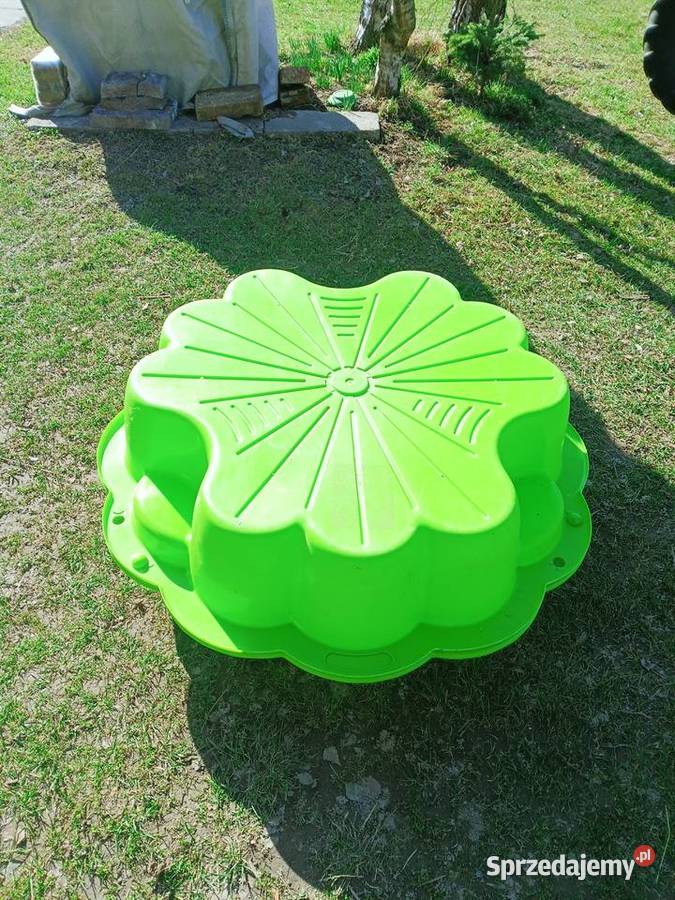 Muszla piaskownica do zabawy