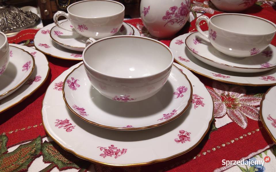 Serwis kawa trio Langenthal Suisse ca 1950 r Poznań