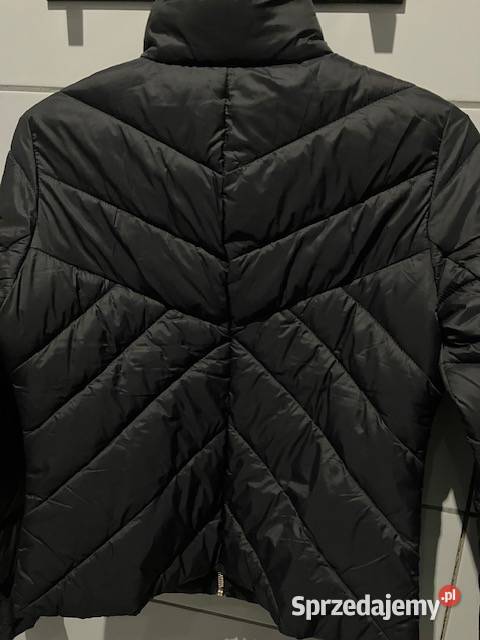 czarna kurtka pikowana xxs 32 stójka kołnierz czarny Toruń sprzedam