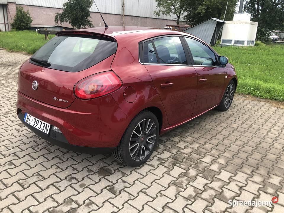 Fiat Bravo 19 120 salon polska bordowy Legionowo