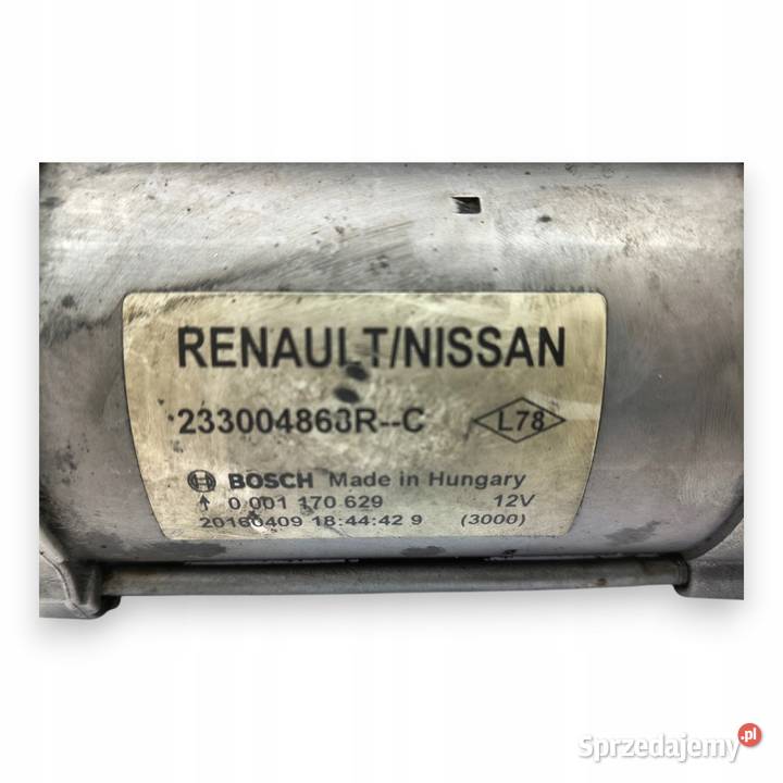 ROZRUSZNIK Renault Megane III IV Clio 15 dCi Chełm