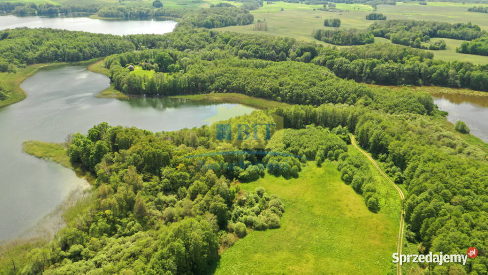 Jezioro Drawsko półwysep Szymalów pow 575ha Męcidół