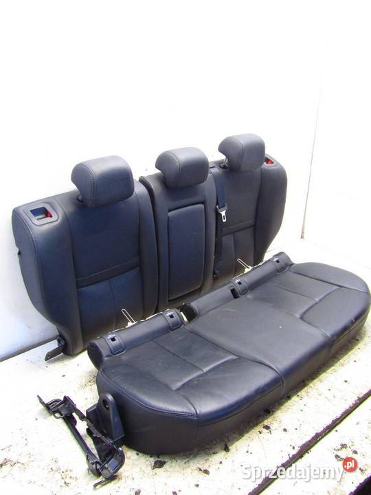 KANAPA FOTELE OPARCIA TYLNE TYŁ SKÓRA NISSAN osobowe