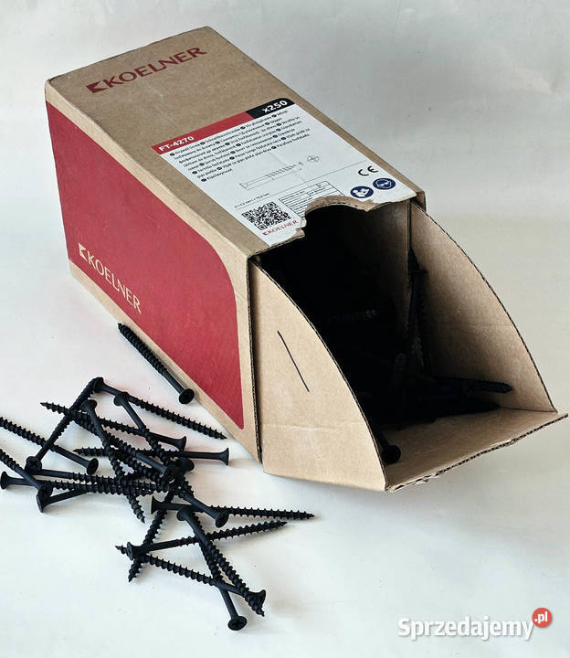 Wkręty do płyt karton gips GK drewno 42x70 mm dolnośląskie Legnica