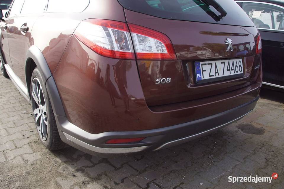 ZDERZAK TYŁ PEUGEOT 508 RXH KCQC KOMBI kujawsko-pomorskie Lipno sprzedam